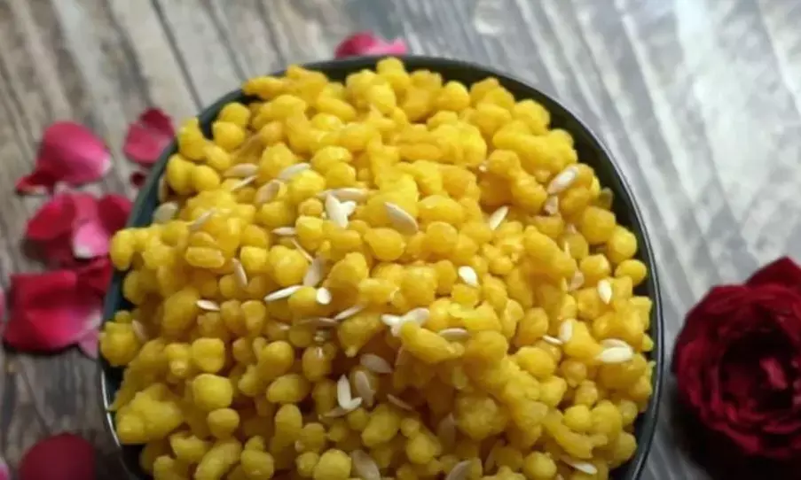 बसंत पंचमी पर मां सरस्वती को लगाए मीठी बूंदी का भोग, यहां जानें पूरी रेसिपी