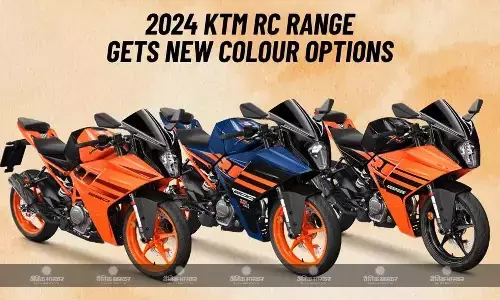 2024 केटीएम आरसी 390, आरसी 200 और आरसी 125 हुई ग्लोबली अनवील, नए रंग में आई नजर