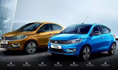 टाटा मोटर्स ने लॉन्च किया टियागो और टिगोर सीएनजी का ऑटोमेटिक वेरिएंट, जानें कीमत टाटा मोटर्स ने लॉन्च किया टियागो और टिगोर सीएनजी का ऑटोमेटिक वेरिएंट, जानें कीमत