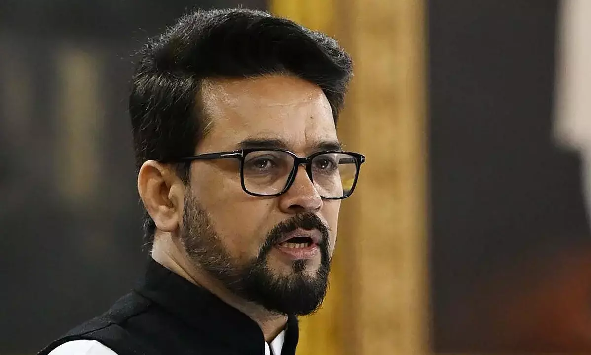 अनुराग ठाकुर ने कहा - इंडिया गठबंधन है कहां, जो भाजपा के लिए चुनौती बनेगा