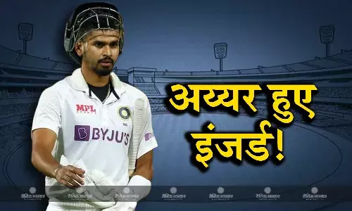 तीसरे टेस्ट से पहले भारतीय टीम को लगा बड़ा झटका, राहुल और जडेजा के बाद श्रेयस अय्यर भी हुए चोटिल!