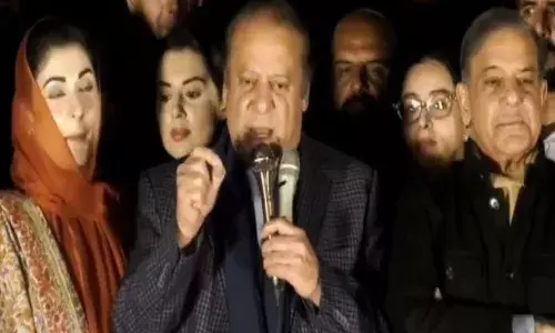 काउंटिंग के बीच नवाज शरीफ का बड़ा बयान, बोले - बनाएंगे गठबंधन की सरकार, पीटीआई ने उठाए सवाल