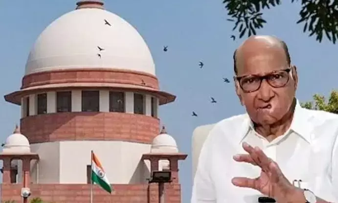 चुनाव आयोग के फैसले के खिलाफ सुप्रीम कोर्ट पहुंचे शरद पवार, याचिका दायर