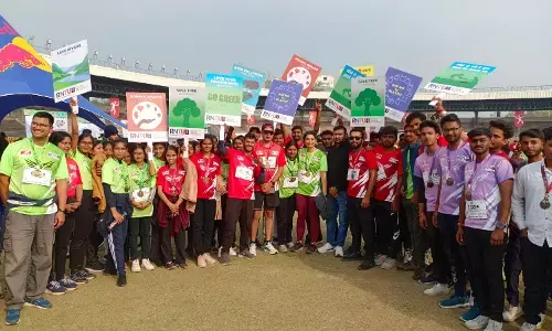 रबीन्द्रनाथ टैगोर विश्वविद्यालय द्वारा पंख एमपी मैराथन में बड़ी संख्या में हुई प्रतिभागिता रबीन्द्रनाथ टैगोर विश्वविद्यालय द्वारा पंख एमपी मैराथन में बड़ी संख्या में हुई प्रतिभागिता