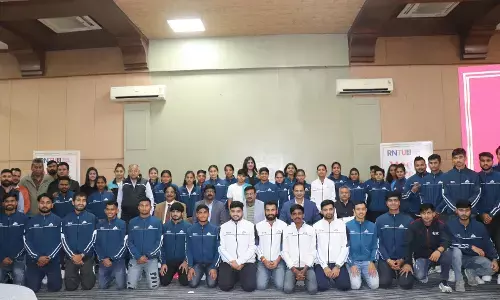 रबीन्द्रनाथ टैगोर विश्वविद्यालय द्वारा चौथे खेलो इंडिया यूनिवर्सिटी गेम्स 2023-24 में क्वालिफाइड प्लेयर्स के लिए आयोजित किया मीट एंड ग्रीट कार्यक्रम रबीन्द्रनाथ टैगोर विश्वविद्यालय द्वारा चौथे खेलो इंडिया यूनिवर्सिटी गेम्स 2023-24 में क्वालिफाइड प्लेयर्स के लिए आयोजित किया मीट एंड ग्रीट कार्यक्रम