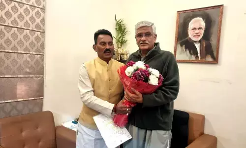 केन्द्रीय जलशक्ति मंत्री शेखावत से जल संसाधन मंत्री तुलसी सिलावट ने की सौजन्य भेंट