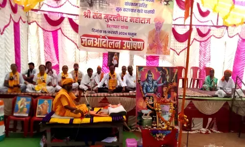 ऋषि-मुनियों के श्रृंखलाबध्द अनशन को विभिन्न संगठनों ने दिया समर्थन, तेज हो रहा आंदोलन