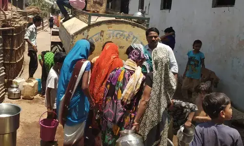 आकी में टैंकर से हो रही जलापूर्ति, चिखलदरा के 7 गांव पहुंचे सूखे की कगार पर