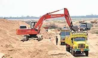रेत माफिया ने ड्रोन कैमरे को दिया चकमा, खाली हाथ लौट गया प्रशासनक अमला