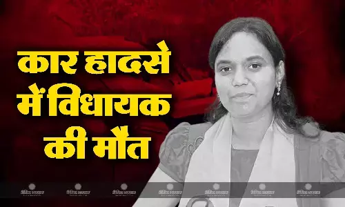 तेलंगाना में बीआरएस विधायक लस्या नंदिता की आज सुबह हुए सड़क हादसे में मौत,  डिवाइडर से टकराई बेकाबू कार