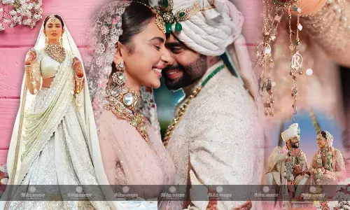 अपनी शादी में दिखना चाहती हैं ट्रेंडी तो, रकुल प्रीत सिंह के ब्राइडल लुक से ले आईडियाज, देखें अनसीन तस्वारें