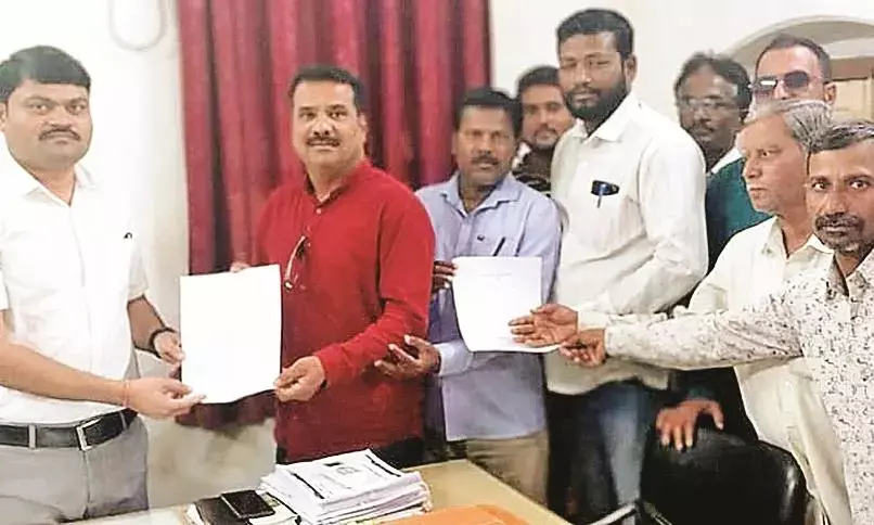 संयुक्त किसान मोर्चा ने तहसीलदार कार्यालय पर दी दस्तक, किसान आंदोलन को समर्थन