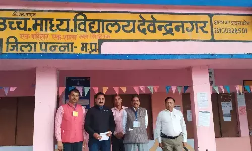 जिला स्तरीय निरीक्षण दल ने किया मण्डल परीक्षाओं का निरीक्षण