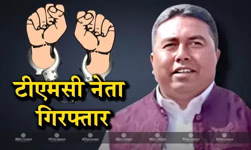 टीएमसी नेता शेख शाहजहां को बशीरहाट कोर्ट लाया गया