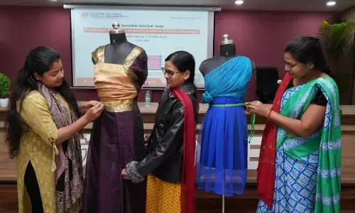 स्कोप ग्लोबल स्किल्स यूनिवर्सिटी में फैशन डिजाइनिंग एंड क्रिएटिव मेथोडोलोजी पर वर्कशॉप आयोजित
