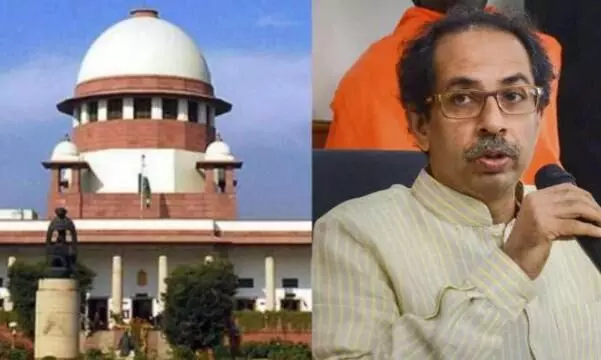 शिंदे गुट को असली शिवसेना बताने के मामले में ठाकरे की याचिका पर होगी सुनवाई शिंदे गुट को असली शिवसेना बताने के मामले में ठाकरे की याचिका पर होगी सुनवाई