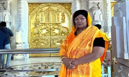 अयोध्या धाम में साथी मंत्रियों के साथ रामलला के दर्शनों की सुखानुभूति : सम्पतिया उईके अयोध्या धाम में साथी मंत्रियों के साथ रामलला के दर्शनों की सुखानुभूति : सम्पतिया उईके