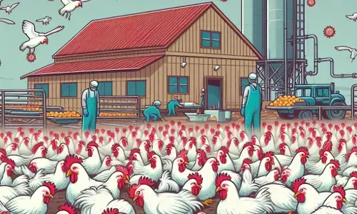 प्रादेशिक पोल्ट्री फार्म में अचानक मुर्गियों की मौत,  बर्ड फ्लू की पुष्टि