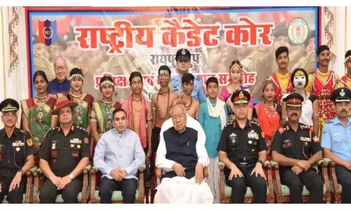 राजभवन में मध्यप्रदेश एवं छत्तीसगढ़ एन.सी.सी. संचालनालय के कैडेट्स का ‘एट होम‘ कार्यक्रम संपन्न राजभवन में मध्यप्रदेश एवं छत्तीसगढ़ एन.सी.सी. संचालनालय के कैडेट्स का ‘एट होम‘ कार्यक्रम संपन्न