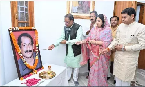 मुख्यमंत्री ने पूर्व सांसद एवं केन्द्रीय मंत्री स्वर्गीय श्री दिलीप सिंह जूदेव की जयंती पर उन्हें किया नमन