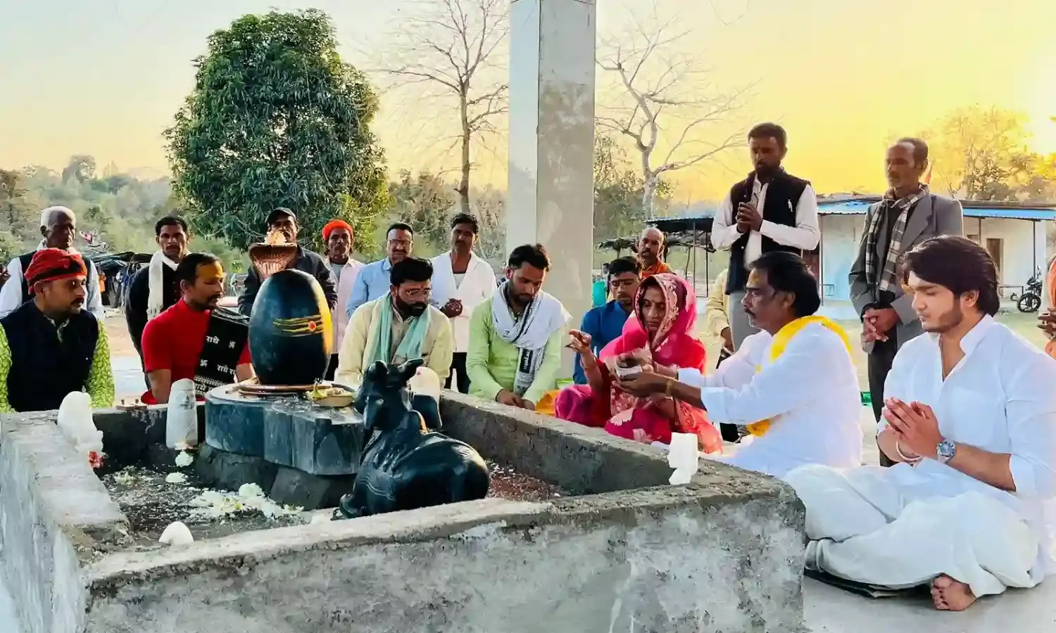 भगवान भोलेनाथ की प्राण प्रतिष्ठा के साथ शिव महापुराण का हुआ समापन
