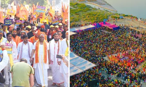 के नारे के साथ निकाली गई तपस यात्रा, श्री करौली शंकर महादेव के आशीर्वाद के लिए उमड़ी भीड़