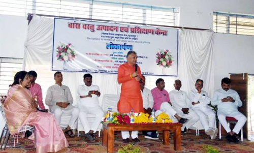 बांस से कलात्मक वस्तु सृजन का विशाल केंद्र बनेगा शुजालपुर: उच्च शिक्षा मंत्री परमार