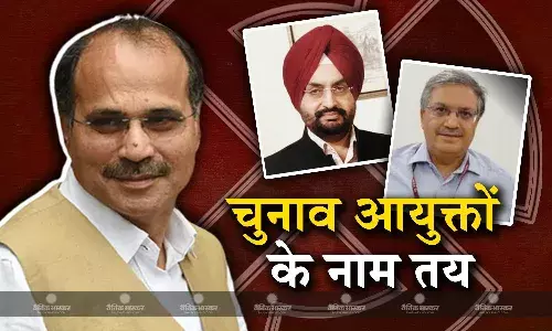मीटिंग के बाद अधीर रंजन चौधरी का दावा, ज्ञानेश कुमार-सुखबीर संधू होंगे दो नए चुनाव आयुक्त