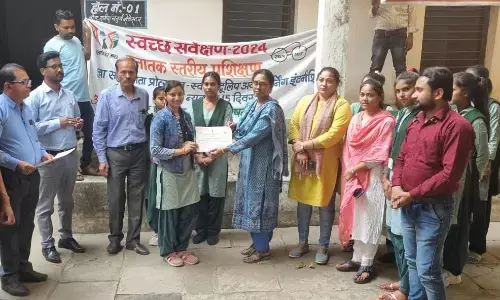 शासकीय कन्या महाविद्यालय में कचरा प्रबंधन पर इन्र्टनशिप कार्यशाला आयोजित