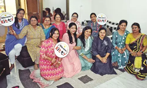 दैनिक भास्कर किटी के कार्यक्रम,  गेम्स के साथ महिलाओं ने खूब किया एंजॉय