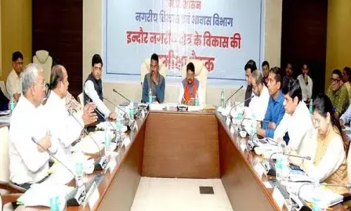 इंदौर शहर के विकास के लिए सभी निर्माण एजेंसी व्यवस्थित रूपरेखा बनाकर कार्य करें : नगरीय विकास मंत्री विजयवर्गीय