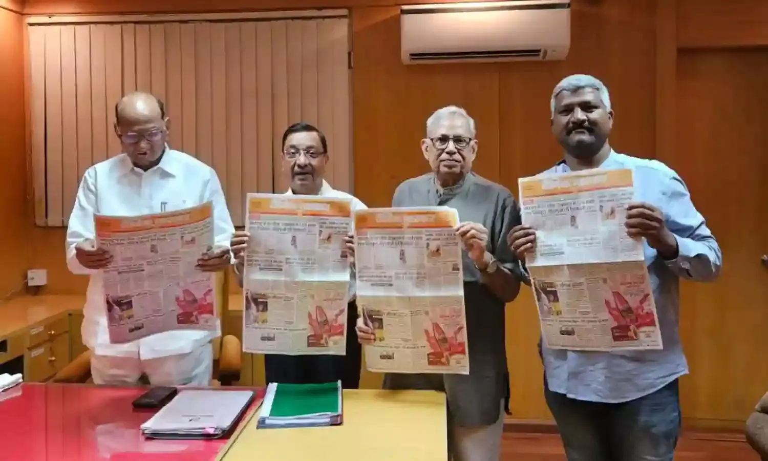 दैनिक भास्कर के पुणे संस्करण के लिए शरद पवार ने दी शुभकामनाएं, यादें की ताजा