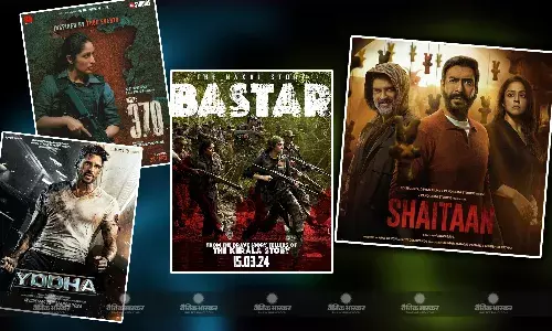 80 करोड़ के पार पहुंची फिल्म शैतान, योद्धा का दिखा दम, ऐसा रहा फिल्म बस्तर और आर्टिकल 370 का हाल 80 करोड़ के पार पहुंची फिल्म शैतान, योद्धा का दिखा दम, ऐसा रहा फिल्म बस्तर और आर्टिकल 370 का हाल