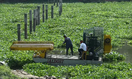 3 माह में 3 किमी क्षेत्र की सफाई, मंद गति के कारण मनपा के अभियान पर उठ रहे सवाल