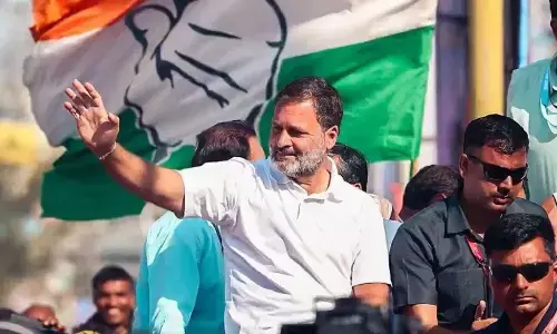 यह अंत नहीं, न्याय की लड़ाई का आरंभ है!, यात्रा के समापन पर बोले राहुल गांधी यह अंत नहीं, न्याय की लड़ाई का आरंभ है!, यात्रा के समापन पर बोले राहुल गांधी