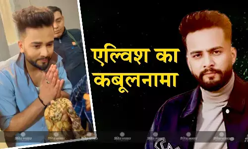 एल्विश ने कुबूला सांप और सांपों के जहर की तस्करी का आरोप, हो सकती है इतने सालों की जेल! एल्विश ने कुबूला सांप और सांपों के जहर की तस्करी का आरोप, हो सकती है इतने सालों की जेल!