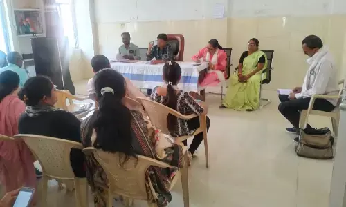 सीएचसी देवन्द्रनगर में खसरा-रूबेला के उन्मूलन की दिलाई गई शपथ