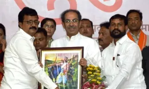 हिंगोली में उद्धव ठाकरे ने कहा - भाजपा तो जबरन वसूली करने वाला गिरोह है