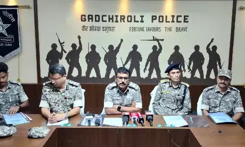 पुलिस -नक्सली मुठभेड़ ,  गड़चिरोली में सी-60 कमांडोज ने 36 लाख के इनामी 4 नक्सली मारे