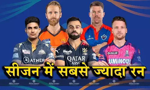 किंग कोहली और प्रिंस गिल ने बनाए हैं एक आईपीएल सीजन में सबसे ज्यादा रन, यहां देखिए टॉप पांच किंग कोहली और प्रिंस गिल ने बनाए हैं एक आईपीएल सीजन में सबसे ज्यादा रन, यहां देखिए टॉप पांच