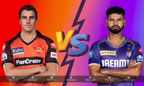 ईडन गार्डन्स के मैदान पर आया आंद्रे रसल और हेनरिक क्लासेन का तूफान, हाई-स्कोरिंग और रोमांचक मुकाबले में 4 रन से जीती कोलकाता ईडन गार्डन्स के मैदान पर आया आंद्रे रसल और हेनरिक क्लासेन का तूफान, हाई-स्कोरिंग और रोमांचक मुकाबले में 4 रन से जीती कोलकाता