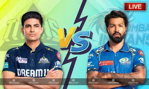 गुजरात टाइटंस के गेंदबाजों ने दिखाया दम, मुंबई इंडियंस के जबड़े से छीनी जीत गुजरात टाइटंस के गेंदबाजों ने दिखाया दम, मुंबई इंडियंस के जबड़े से छीनी जीत