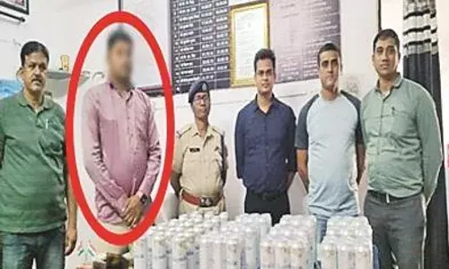 शालिमार एक्सप्रेस से 72 बीयर कैन की गई बरामद, एक आरोपी को किया गया गिरफ्तार