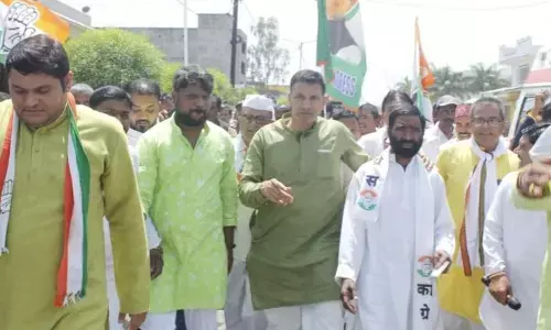 प्रदेश में विधायकों के नहीं पर्ची वाले मुख्यमंत्री काम कर रहे- जीतू पटवारी