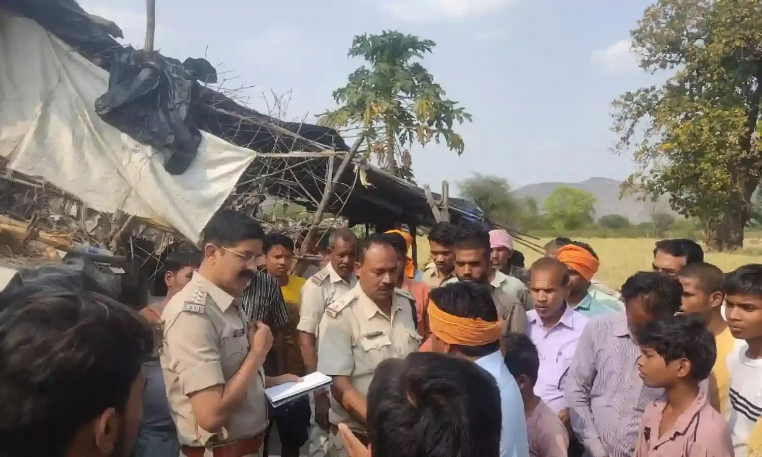 रमपुरवा गांव में सामने आई हृदय विदारक घटना