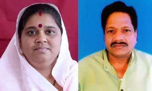 बसपा के बालाघाट प्रत्याशी कंकर की अपनी विधायक पत्नी को नसीहत, बोले- कांग्रेस का प्रचार करना है तो चुनाव तक अपनी बहन के घर पर रहें