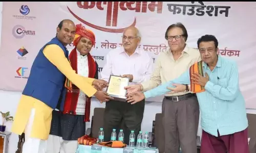 साहित्य एवं श्रीरामचरित मानस के लिए डॉ. अरुण खोबरे को कलाव्योम फाउंडेशन ने किया सम्मानित