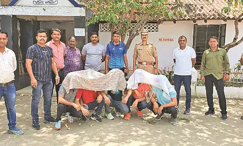 हरियाणा में फायरिंग कर आतंक मचाकर नागपुर भागकर आए 5 आरोपी मौदा में पकड़ाए