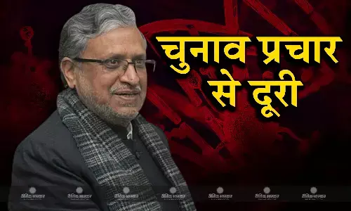 लोकसभा चुनाव में प्रचार कार्य नहीं करेंगे सुशील मोदी, प्रधानमंत्री को बताई बड़ी वजह