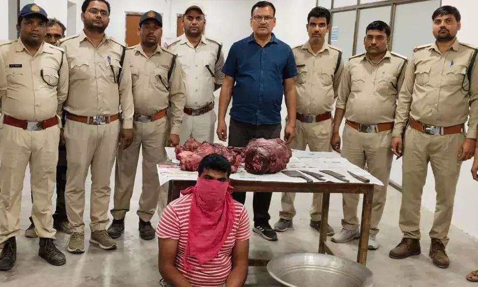 वन विभाग द्वारा शिकारियों पर की गई कार्यवाही
